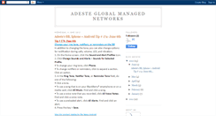 Desktop Screenshot of blog.adesteglobal.com